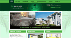 Desktop Screenshot of palmettoparkapartments.com